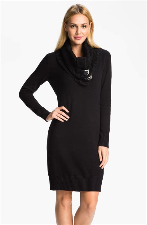 michael kors sweater skirt|Michael Kors sweatshirt dress.